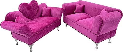 Miniatura 7 de CONCISE Accesorios para casa de muñecas en miniatura, muebles de casa de muñecas, joyero, caja de joyería de almacenamiento de terciopelo para