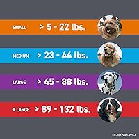 Vista 7 de Pipeta Frontline Plus para control de pulgas y garrapatas, para perros y cachorros de 8 semanas o más y de 5 a 22 libras, 6 dosis