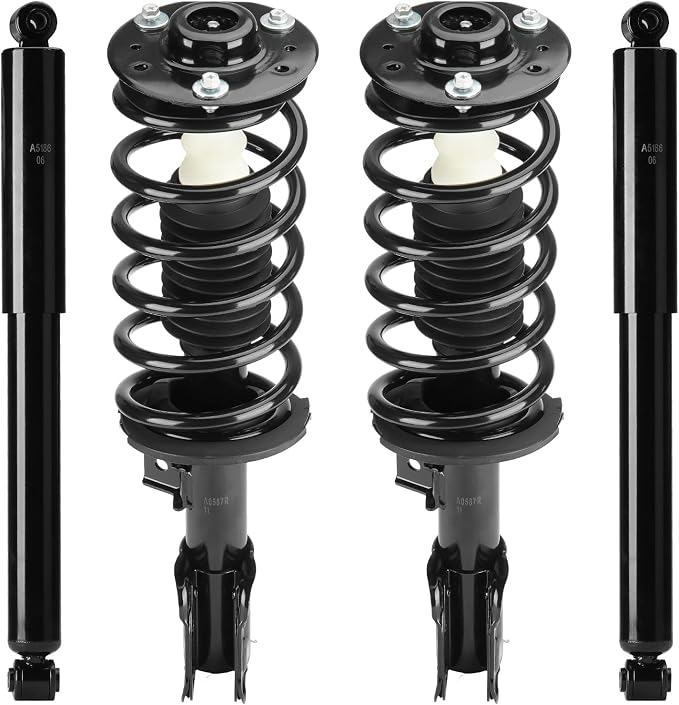 4-Pack Front+Rear Shock Strut Absorbers For Chevy Equinox Saturn Vue Pontiac Torrent