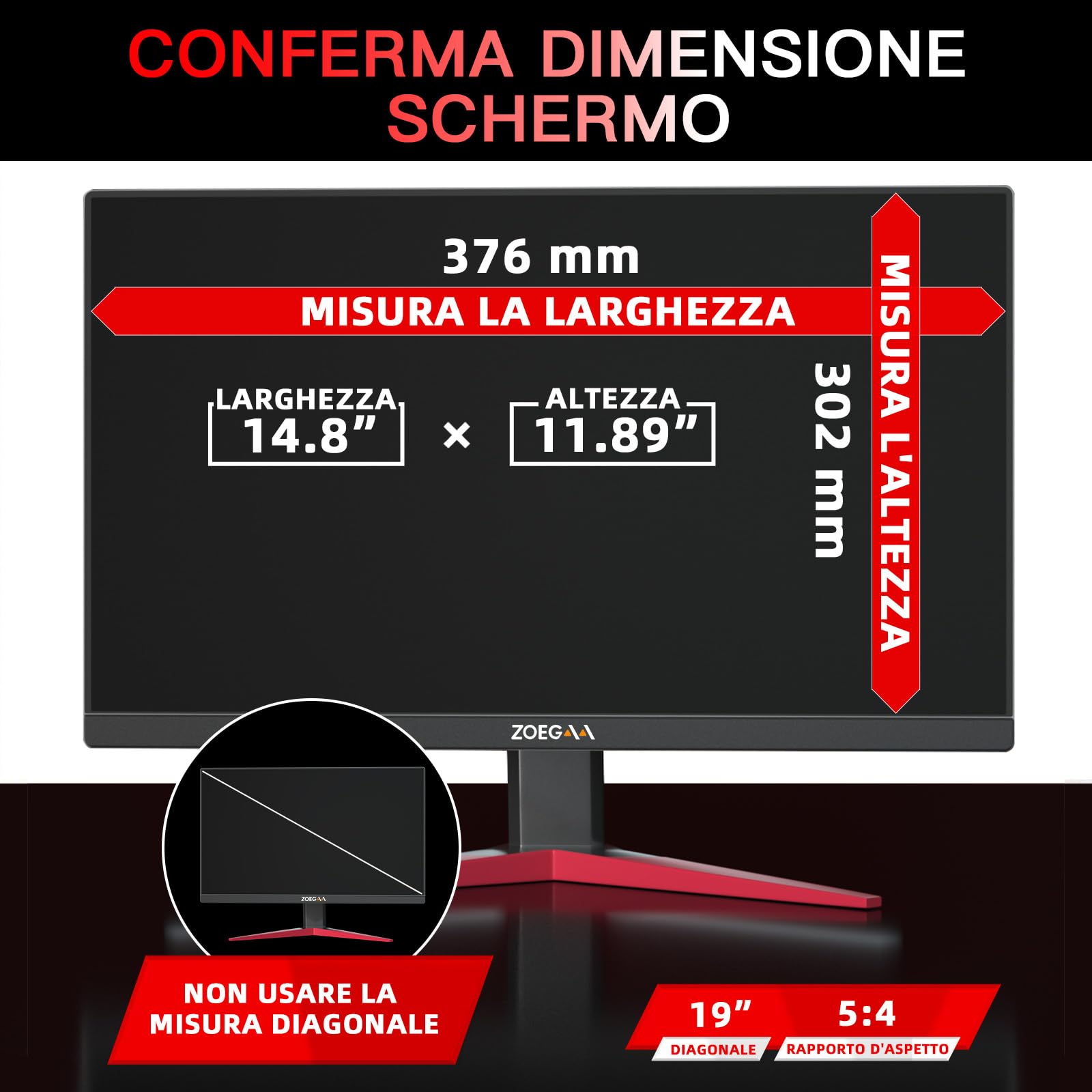 ZOEGAA Confezione Da 2 Pellicole Privacy Monitor 21.5 Pollici Per Computer 16:9 - Filtro Privacy Antiriflesso Con Protezione Luce Blu Per PC, Rimovibile A Doppia Faccia, Protezione Dati A 180