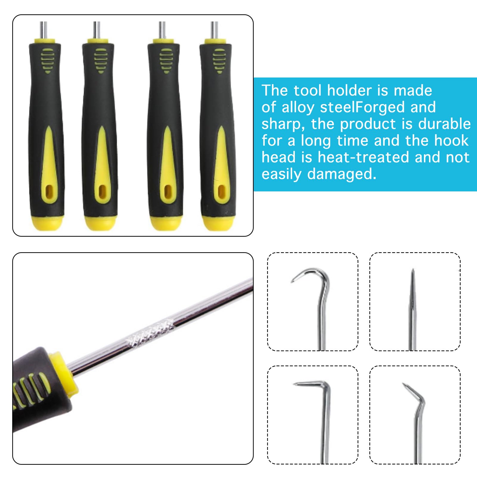 GIONAR 8Pcs Pick Set, Hook and Pick Set - Image 3