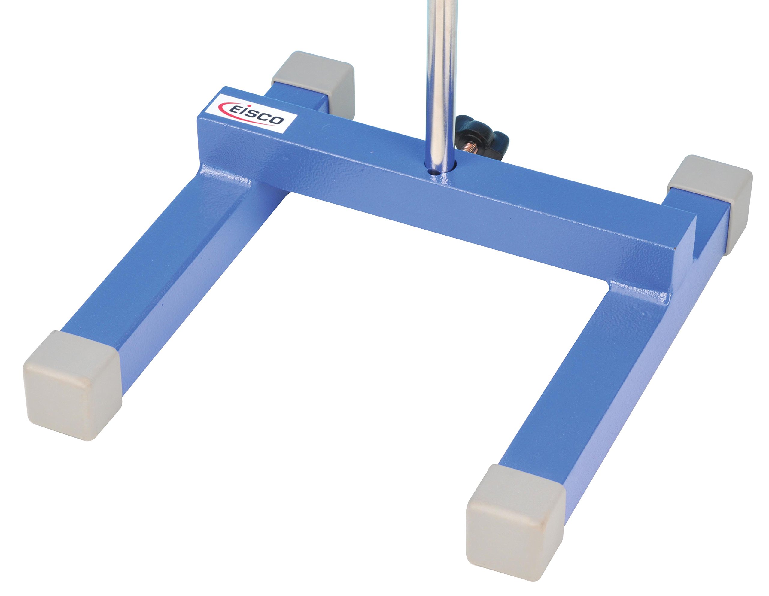 eisco Labs Base "H Forma Soporte De retorta; 20 cm x 20 cm; 3 kg