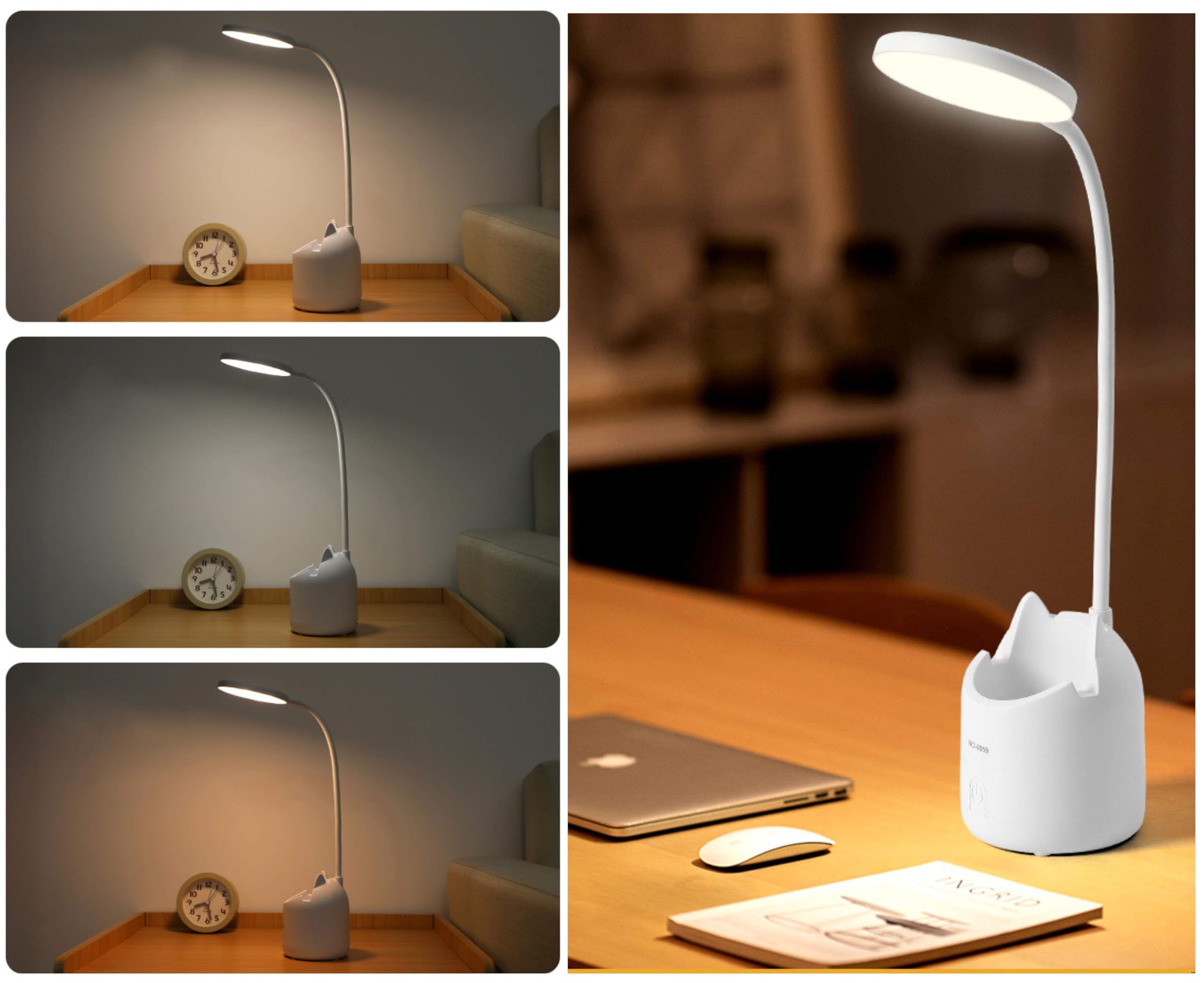 LED Desk Lamp with Pen Holder - EASYMART -1 LED Desk Lamp with Pen Holder - EASYMART -1