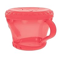 Vista 4 de Nuby Paquete de 2 recipientes para aperitivos, los colores pueden variar