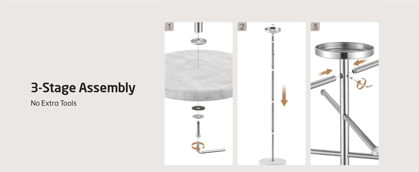 Watch Installation of KES Outdoor Towel Rack on Amazon Live