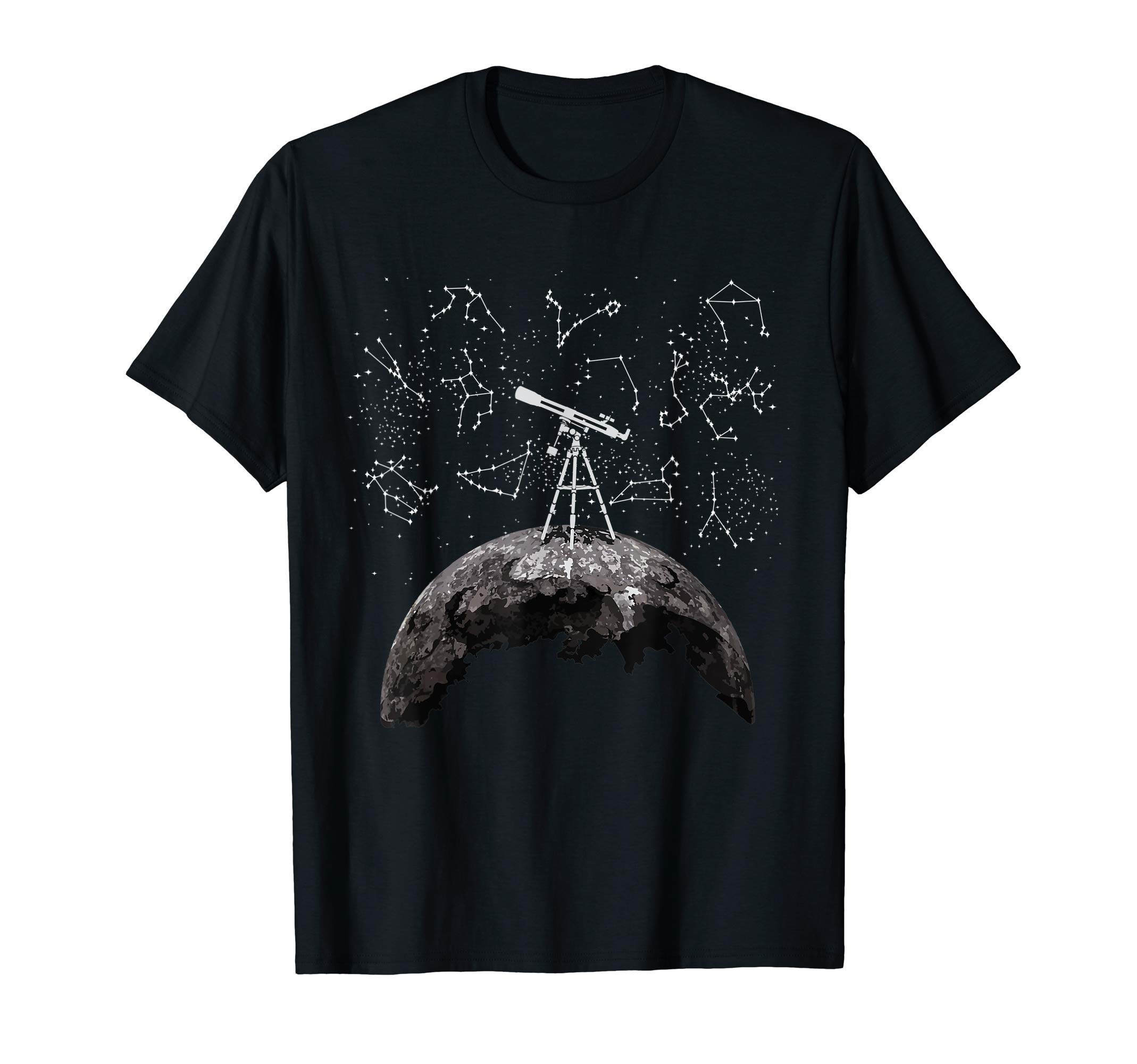 Moon Science - Astronomy Teacher, Astrophysician, Telescope T-Shirt for Men Women Girls Kids
