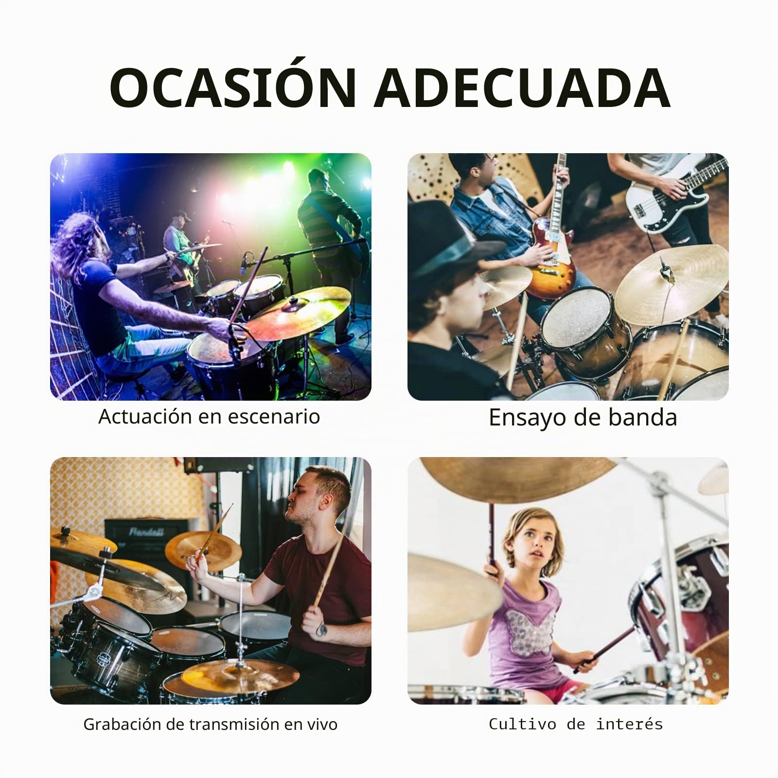 D Debra DK7 Pro - Kit de 7 micrófonos con Cable para batería (Incluye micrófonos, Clip de micrófono, con Opciones para Bateristas, cajoneras, Rack/Floor TOMS, Congas y Cymbals
