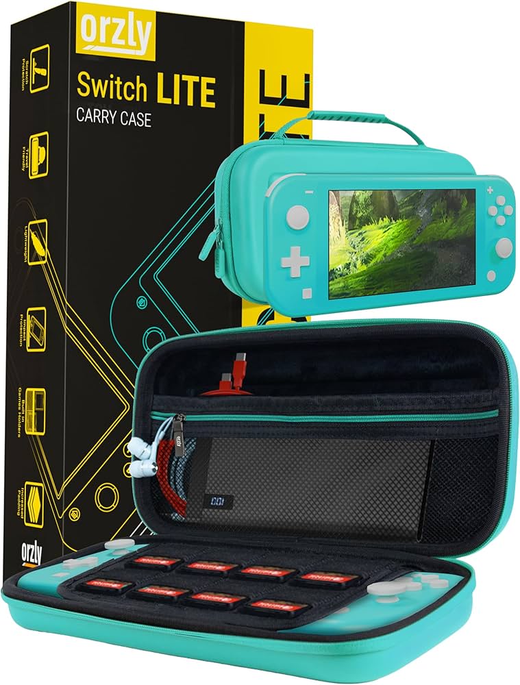Amazon.com: Orzly Nintendo Switch Case (Turquoise, Switch Lite Amazon.com: Orzly Nintendo Switch Case (Turquoise, Switch Lite