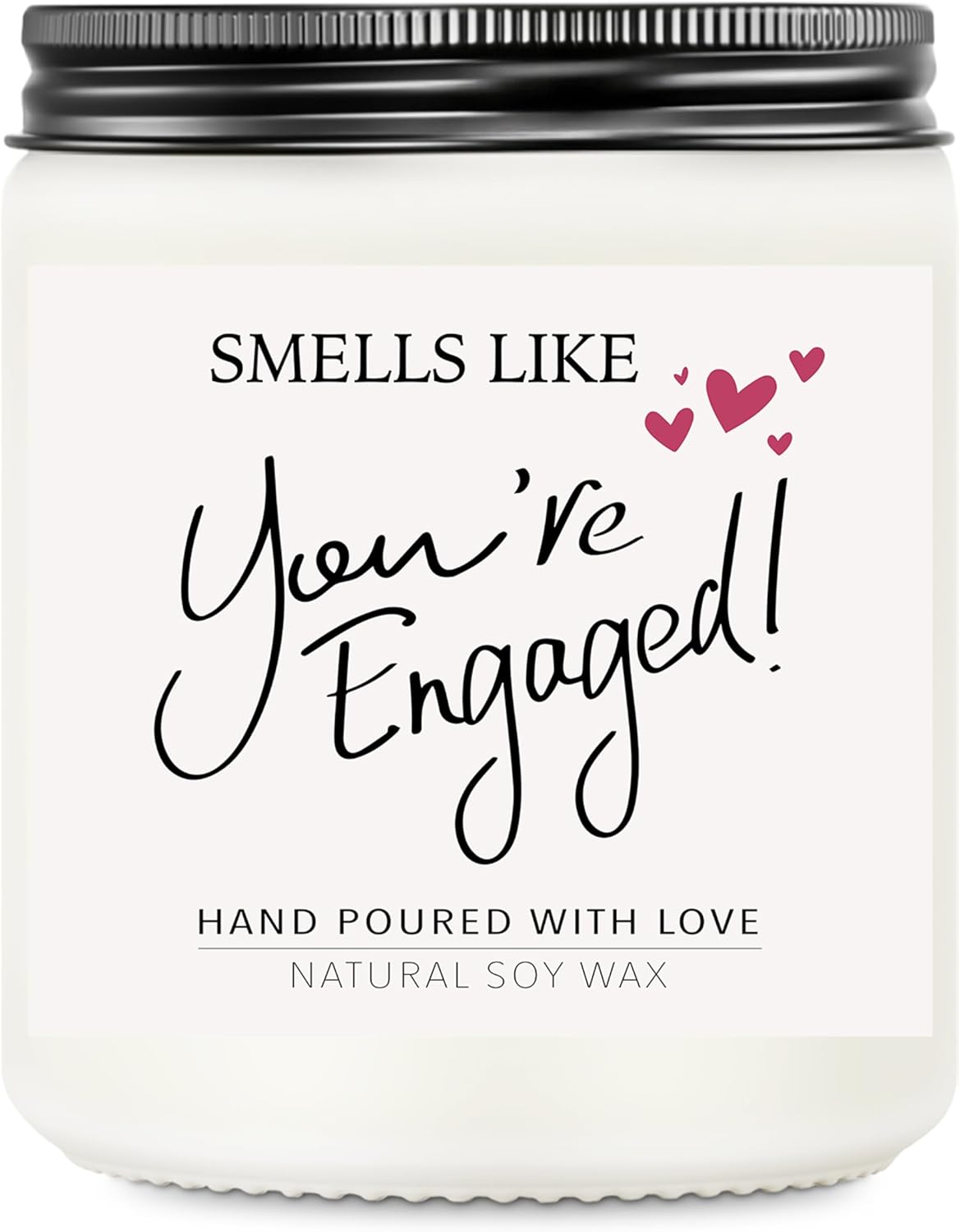 Engagement Gifts for Couples, Engagement Candle, Gift for Newly Engaged Couples, Lavender Scented Candles, Engaged Gifts for Her, Women, Bride to be, Fiance