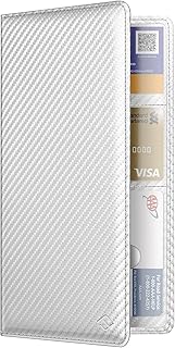 FINPAC Car Registration and Insurance Card Holder, Vehicle Glove Box Card Organizer Wallet Automobile Accessories for License