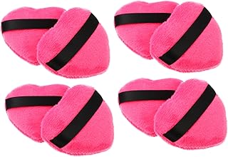 CALLARON 8pcs Heart Shape Makeup Puff Face Sp...