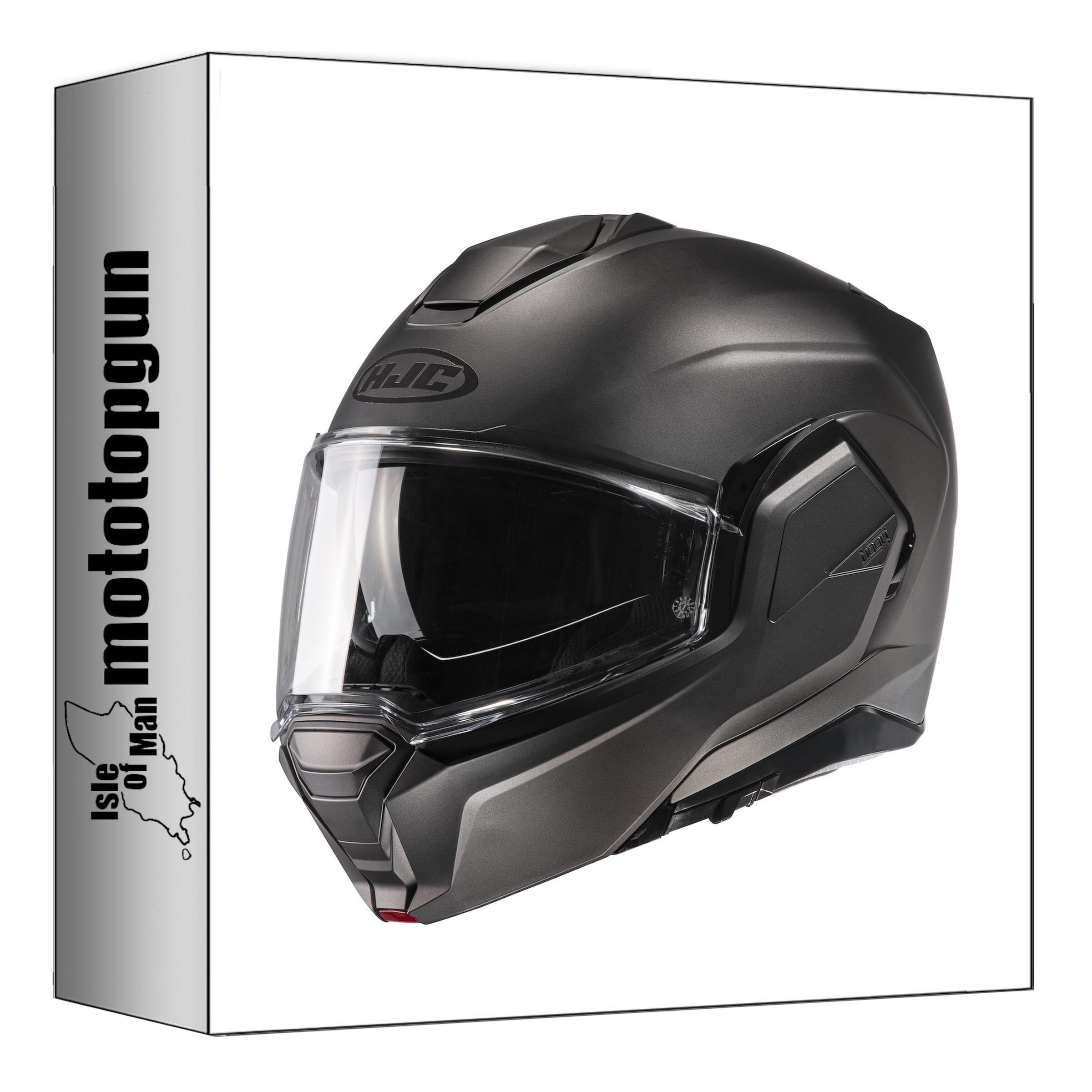 Casque modulable HJC i100 gris pour vos trajets urbains et road trips S - 3