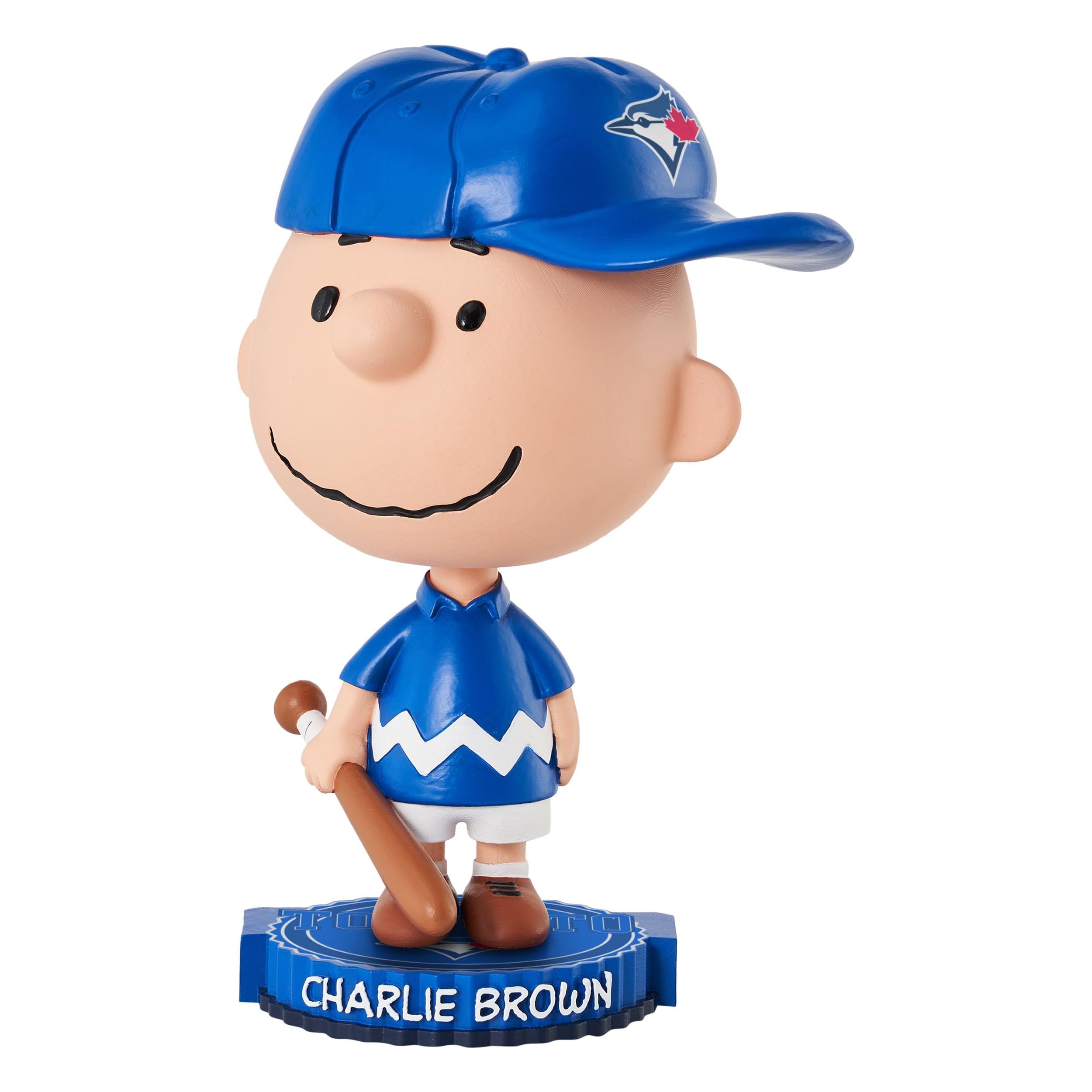 Charlie Brown Toronto Blue Jays 2023 Peanuts Bighead Bobblehead