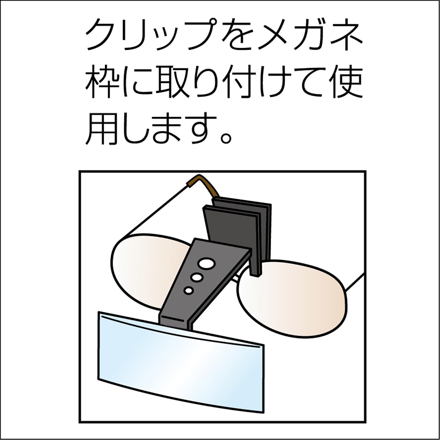 Shinwa Sokutei 75636 Loupe X for Precision Work Hobby 2.5X