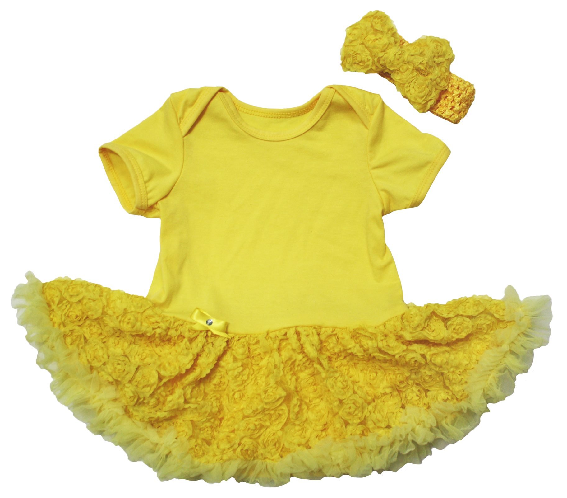 Body bébé 0 à 24 mois jaune fille taille M anti irritation