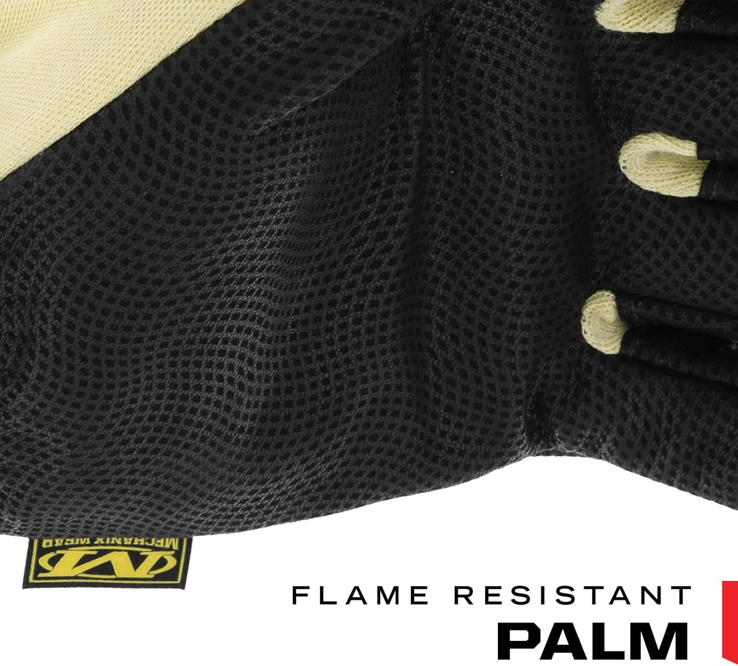 Mechanix Wear Leather Heat Resistant Gloves - Flame Resistant Gloves for Heat Protection - Kovenex Fabric - Kevlar - Machine Washable - Black - XX-Large