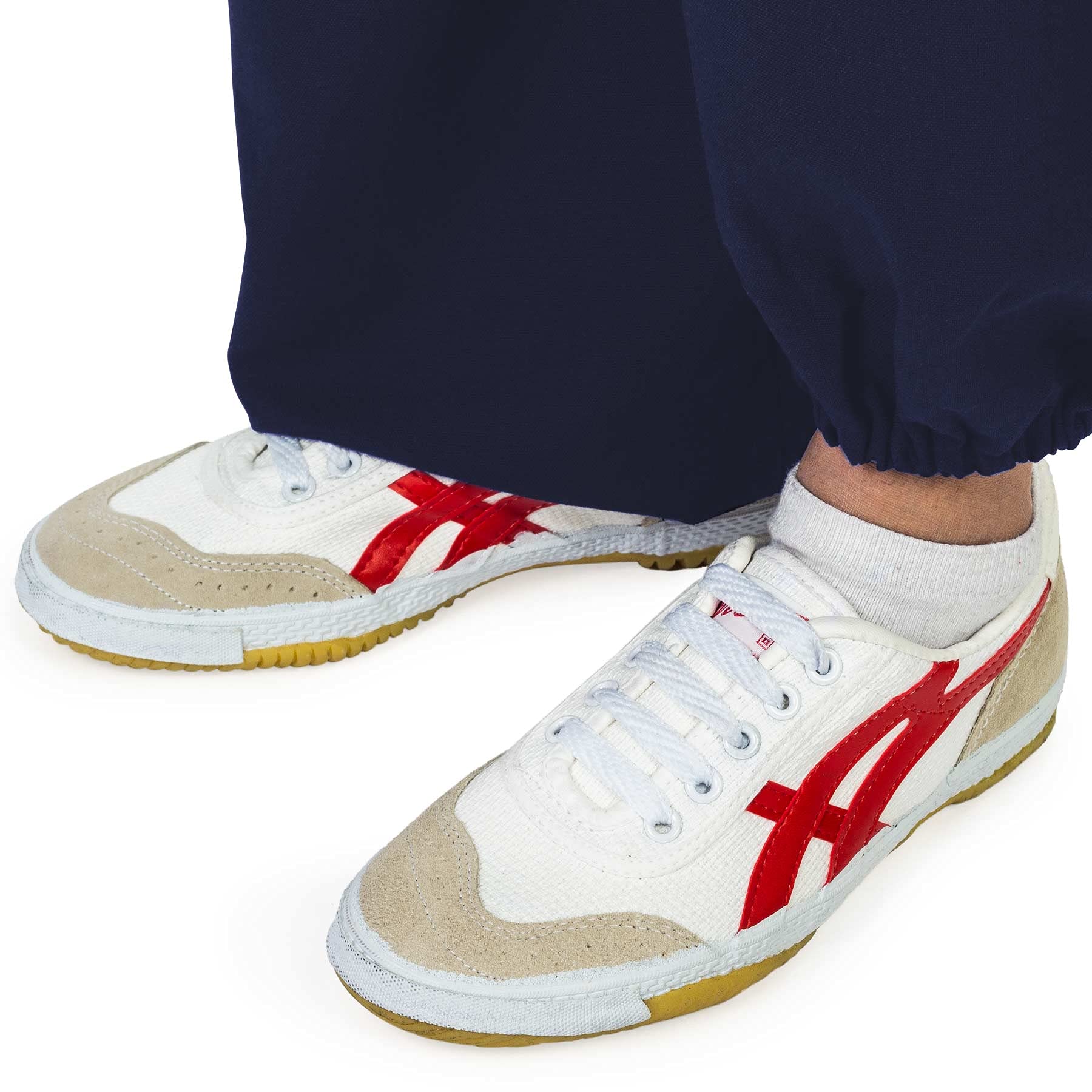 Kung Fu Tai Chi Leinen Trainingshose Mittel