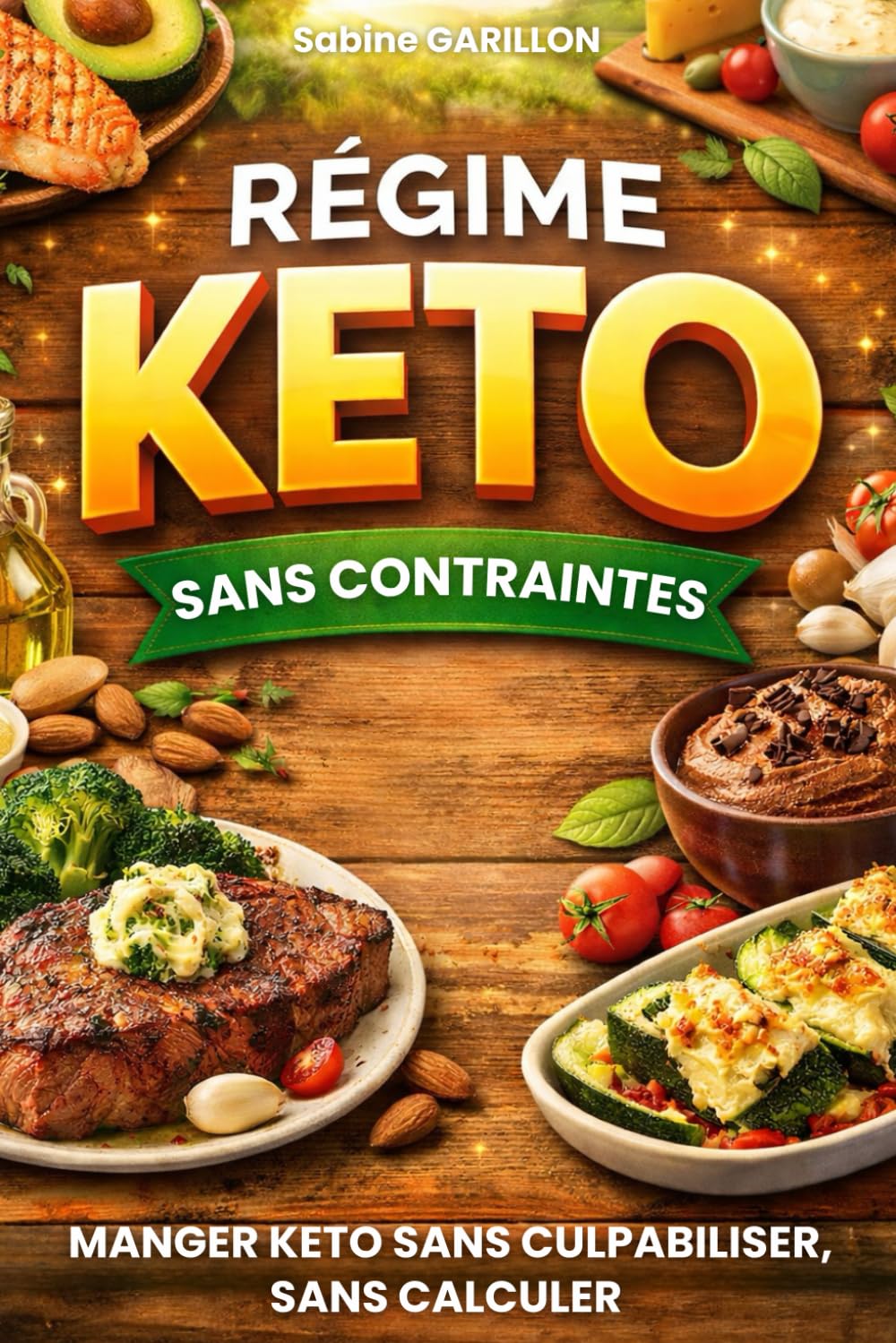 Régime Keto: Sans contraintes. Manger keto sans culpabiliser, sans calculer. Livre sur le régime keto