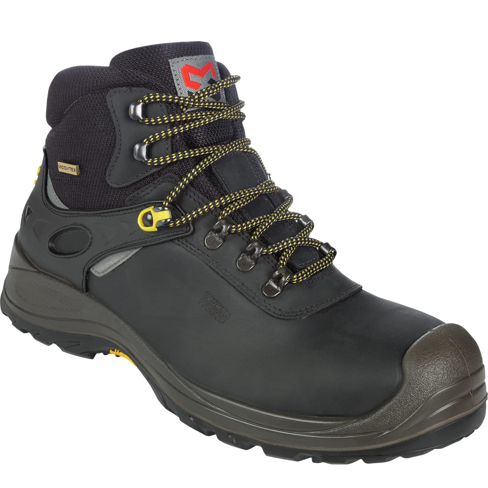 WüRTH MODYF Chaussures de sécurité S3 HRO WR SRC Hydro Modytex montantes noires - Pointure 42