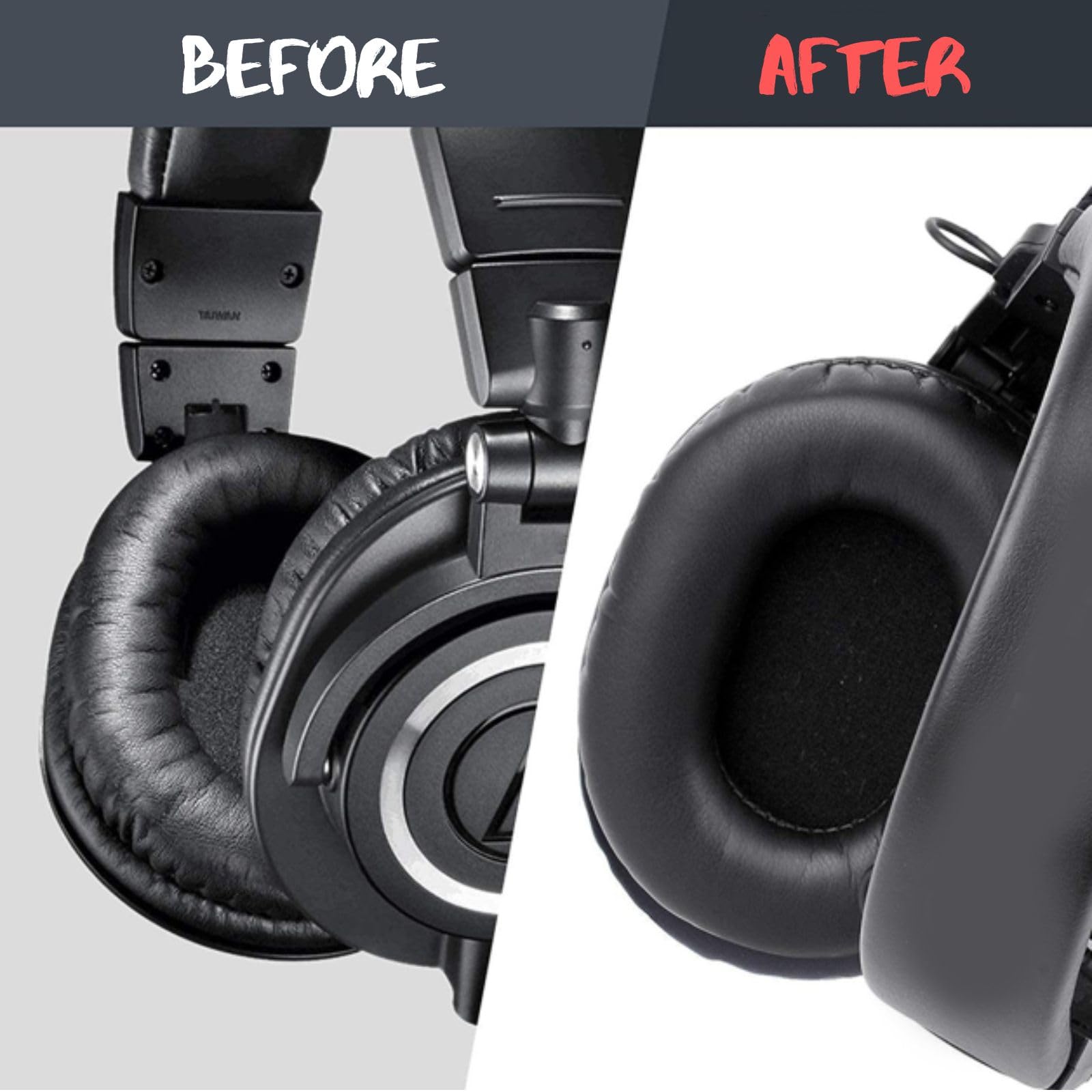 Amazon.com: Audio Technica Ath-M50x EarPads, Replacement Ear Pads