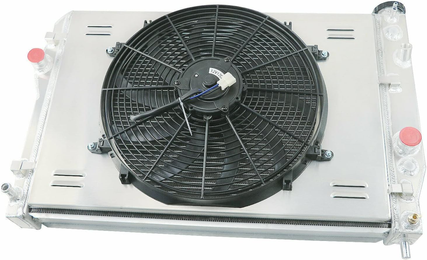 3 Row Radiator Shroud +Fan Fits 1993-2002 Chevy Camaro Pontiac Firebird 5.7L V8