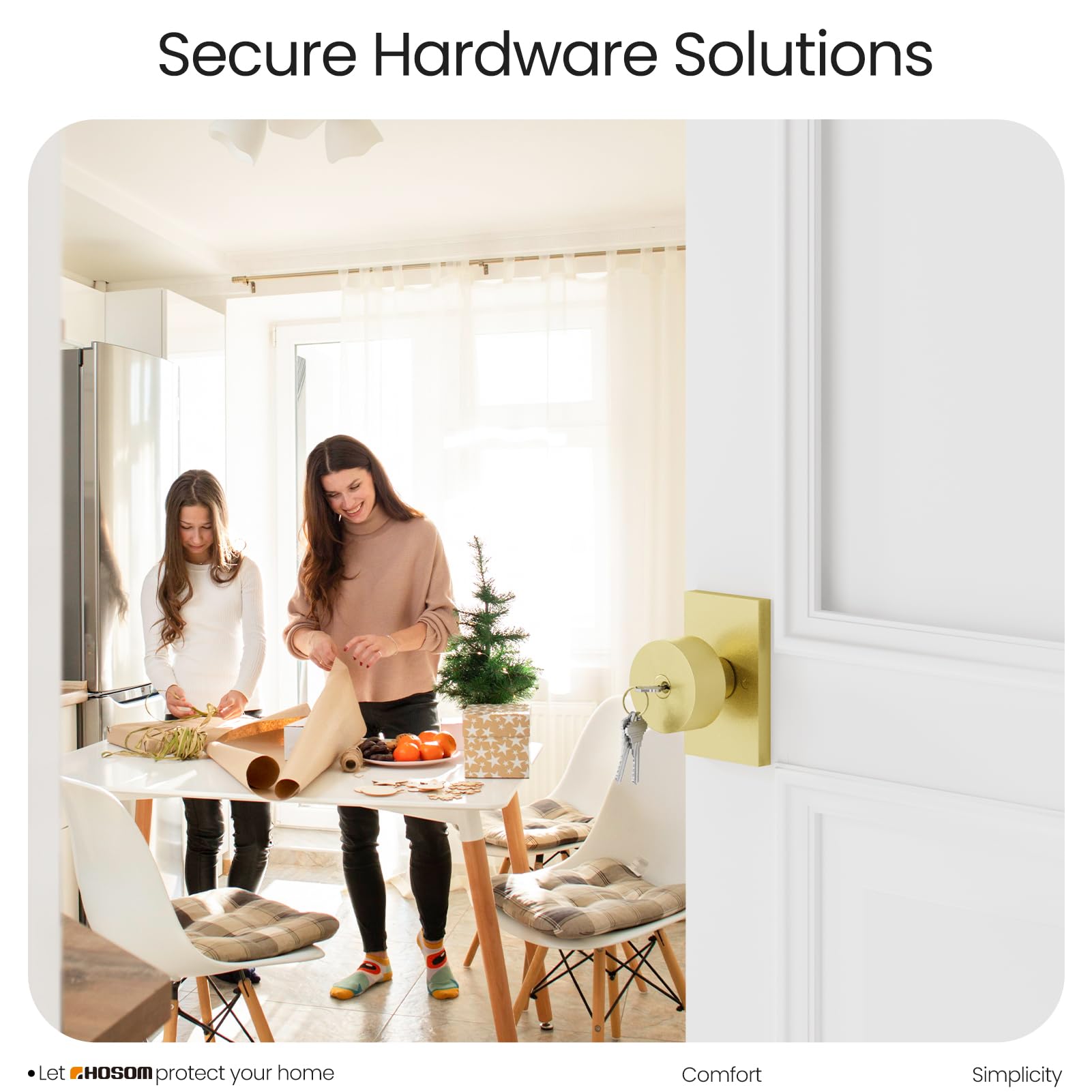 Secure Your Door with Keyed Entry Knobs -9