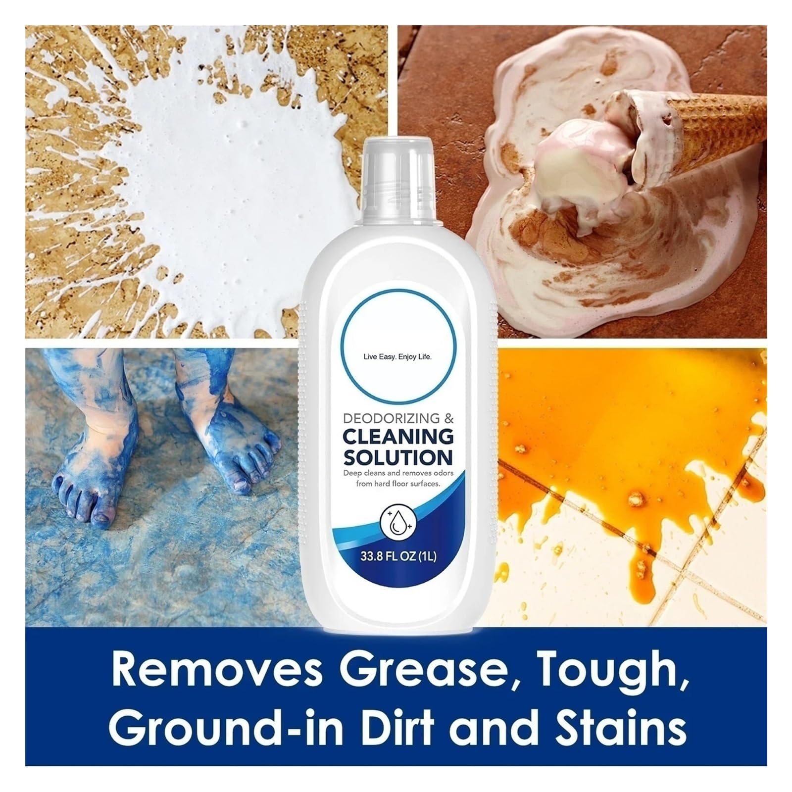 Solución Concentrada For Limpieza De Pisos Multisuperficie (aroma A Lavanda, 1 L X 2) - Compatible Con Tineco FLOOR ONE S3 Breeze