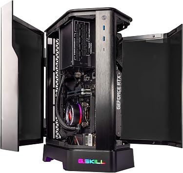 Velztorm Zenix Custom Built SFF Gaming Desktop PC AMD Ryzen 5 5600X 6-Core, 32GB DDR4, 1TB PCIe SSD, GeForce RTX 3070 8GB, WiFi 6, BT 5.2, 240 MM AIO,RGB Fans, 750W PSU, Win 10 Home