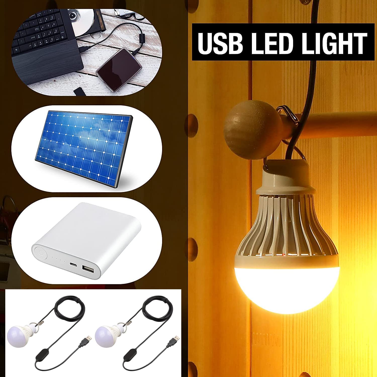 Lanterne De Camping Rechargeable, Lampe De Camping à LED Rechargeable