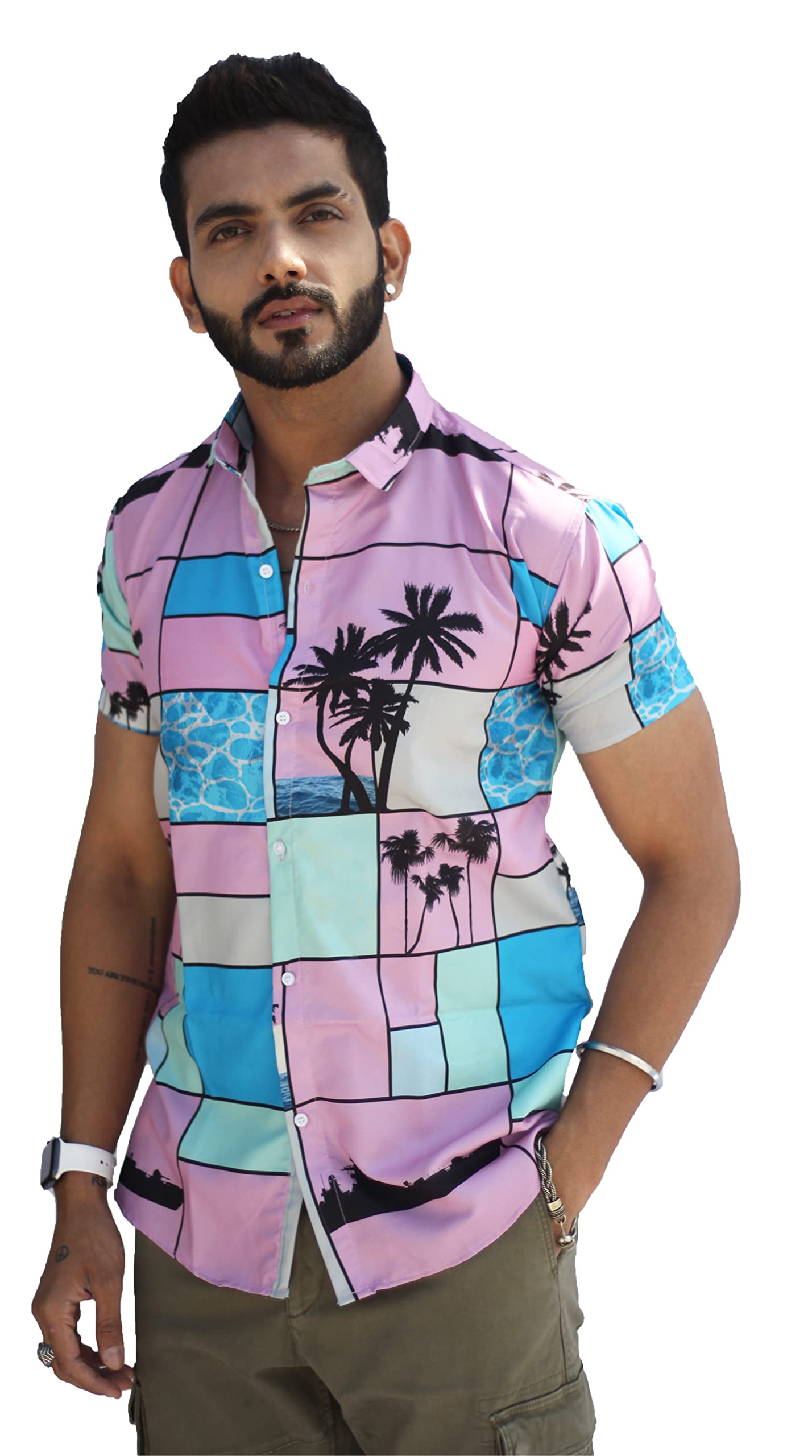 Mens Printed Shirt