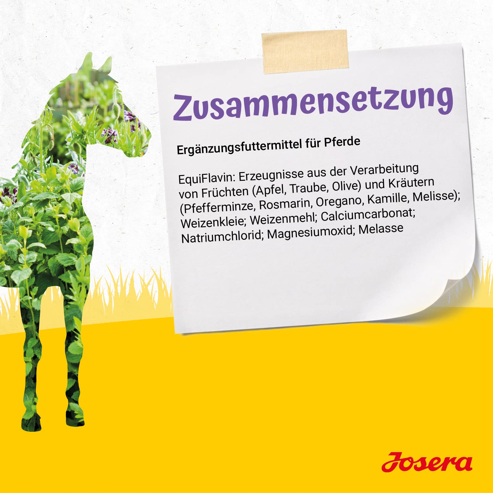 JOSERA Help DarmRelax – FlavoGast | 3kg | Zusatzfutter für Pferde | Pferd | Premium Pferdefutter mit EquiFlavin® für empfindliche Pferde | Wohlbefinden für Magen & Darm | gute Dosierbarkeit
