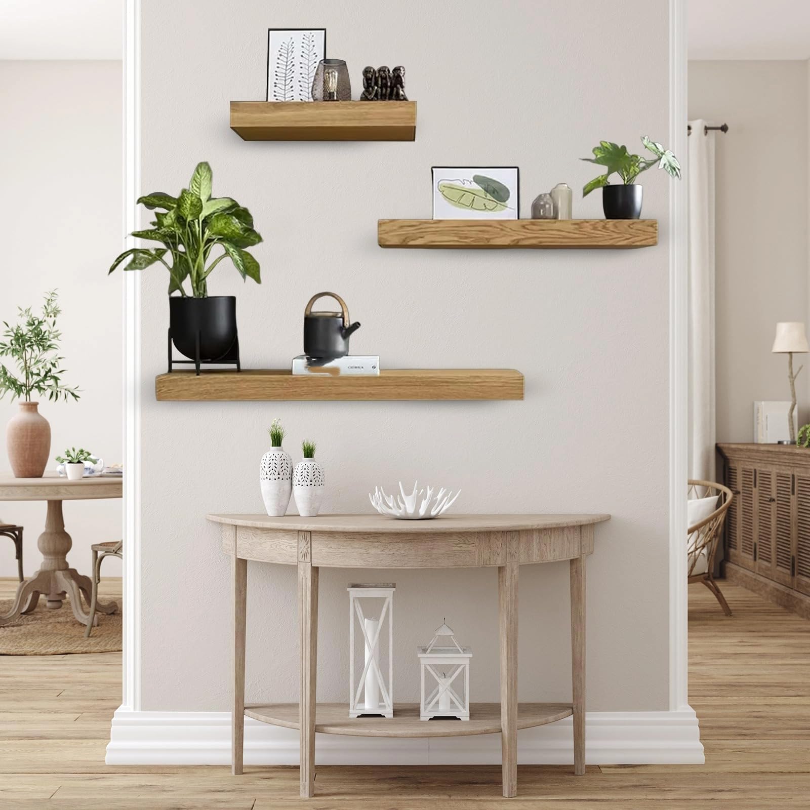 Versteckter Waffensafe, schwebender Waffensafe, Design Regal mit Geheimfächern, Wandmontage, kompakte Waffenaufbewahrung im Wohnzimmer