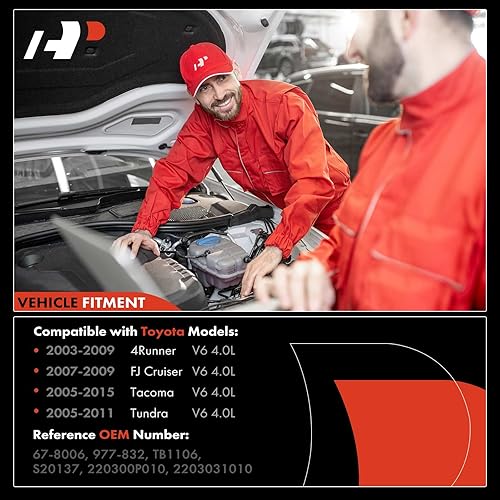 Miniatura 3 de A-Premium Cuerpo del acelerador electrónico compatible con Toyota 4Runner 03-09, FJ Cruiser 07-09, Tacoma 05-15, Tundra 05-11, V6 4.0L, repuesto #