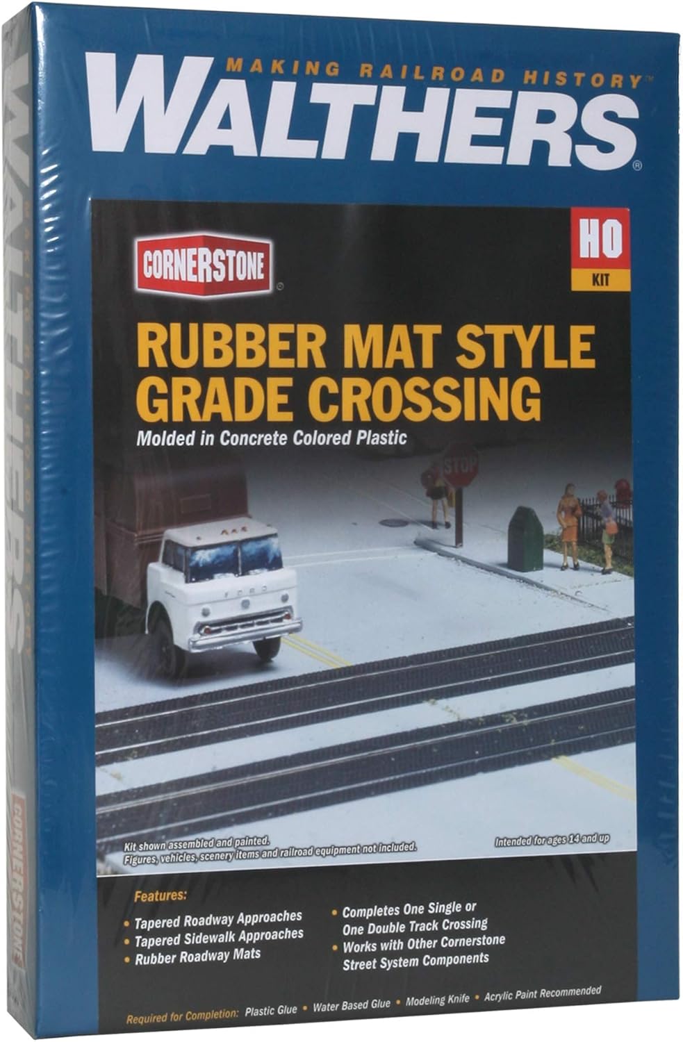 Walthers Cornerstone Series Kit HO Scale Grade Crossing