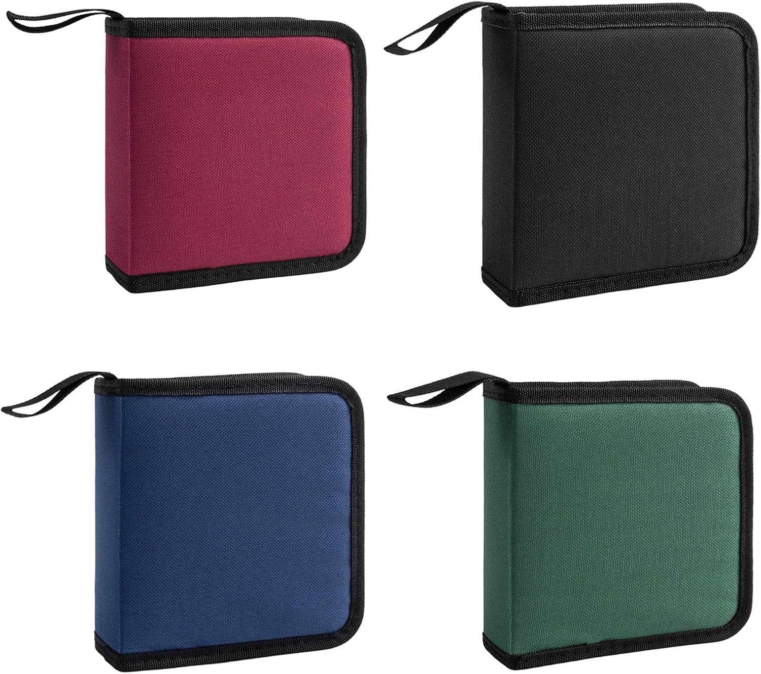 40-pocket CDs Car Organiser Case Handbag Travel Storage Bag for Music Enthusiasts Provides Space and Protections CDs Storage Bag for Car
