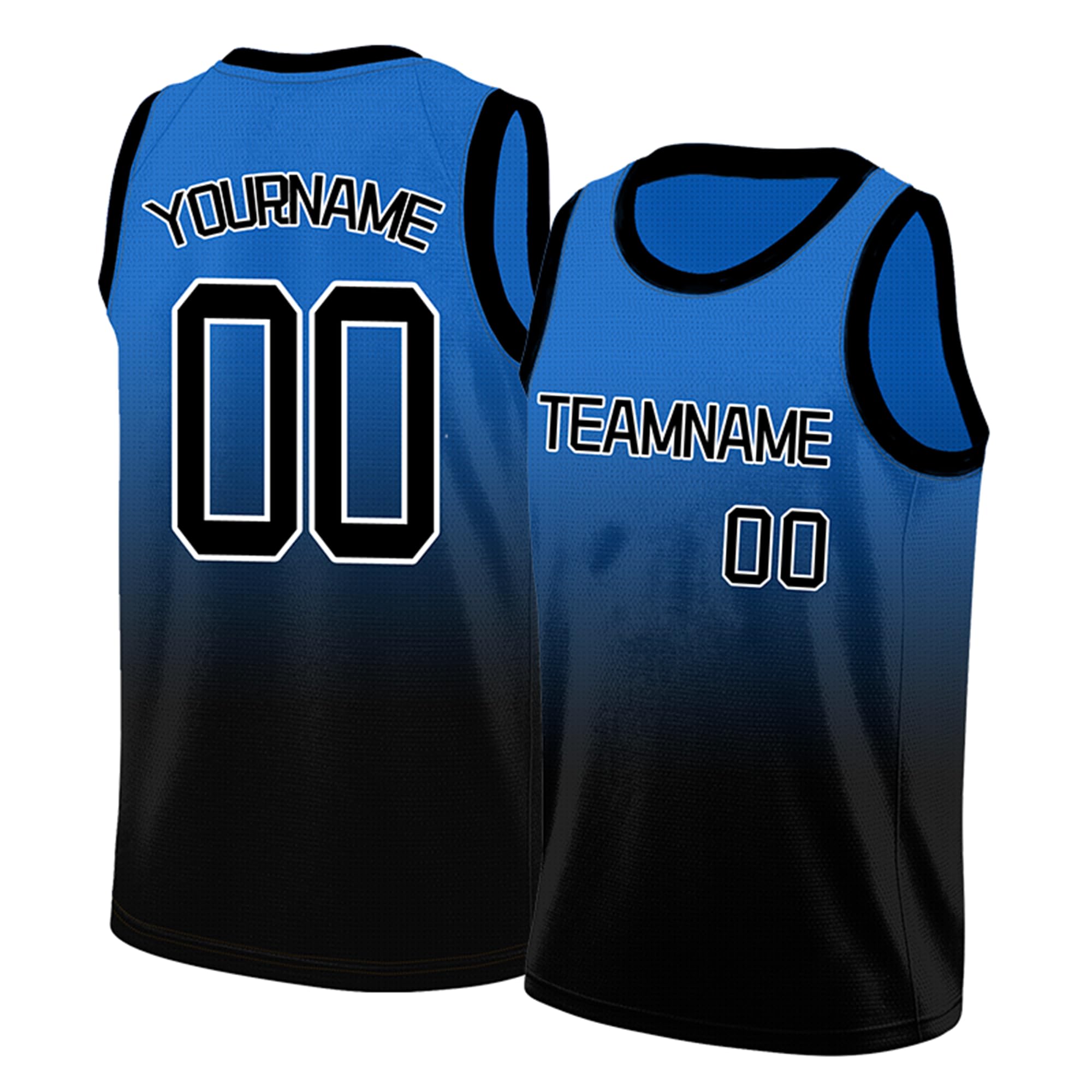 Custom Basketball Jersey - Printed or Embroidered Team Name, Number &amp; Logo, Athletic Shirt for Men, Boys &amp; Youth