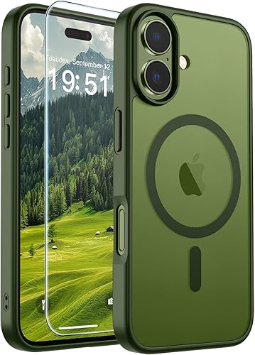 Miniatura 292 de SUPFINE Funda magnética para iPhone SE 2022 (3ª)/2020 (2ª), iPhone 8 (compatible con MagSafe) (protección contra caídas de grado militar), funda