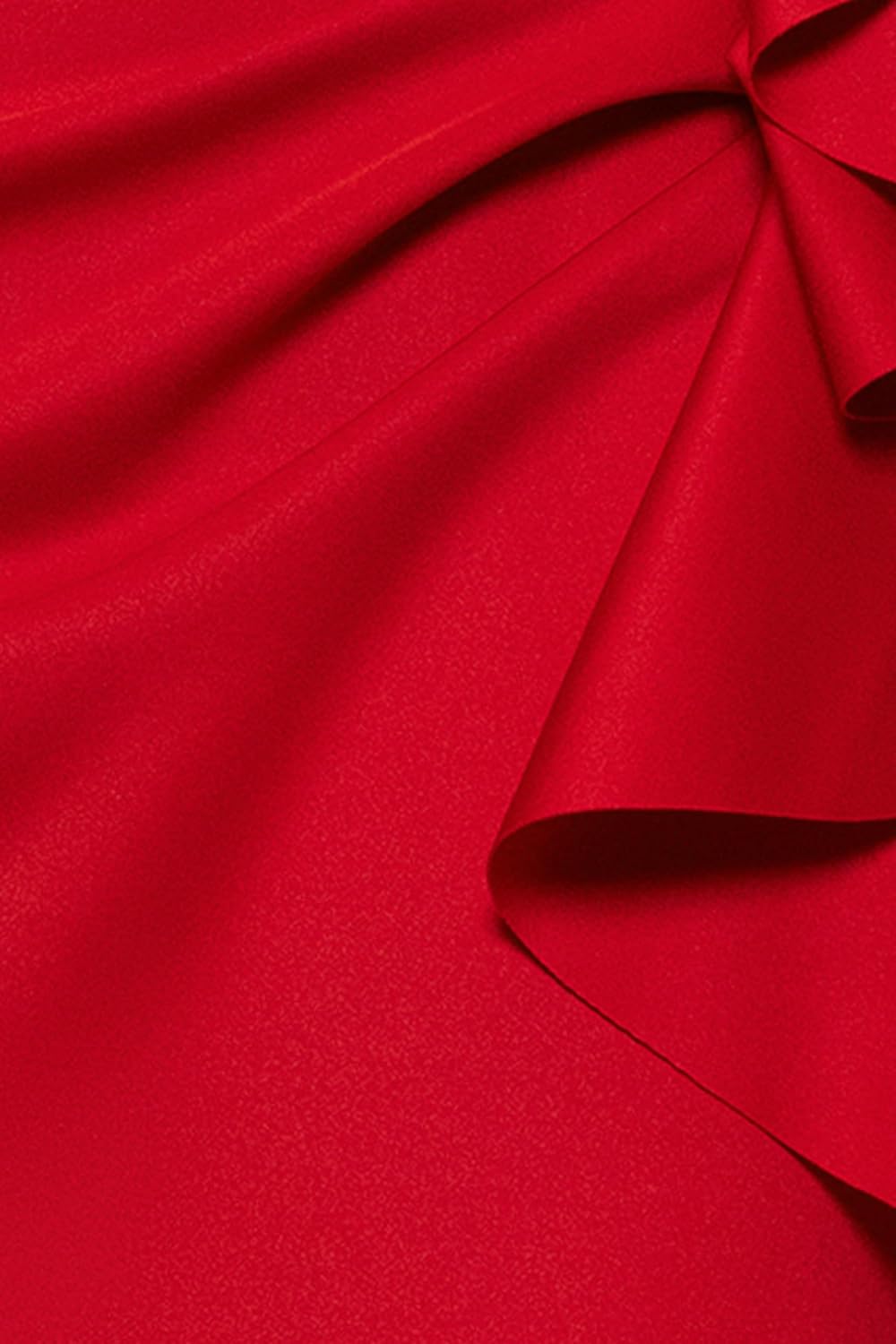 Xscape Womens Long Stretch Illusion Sleeve Mock Neck Dress - Image 5