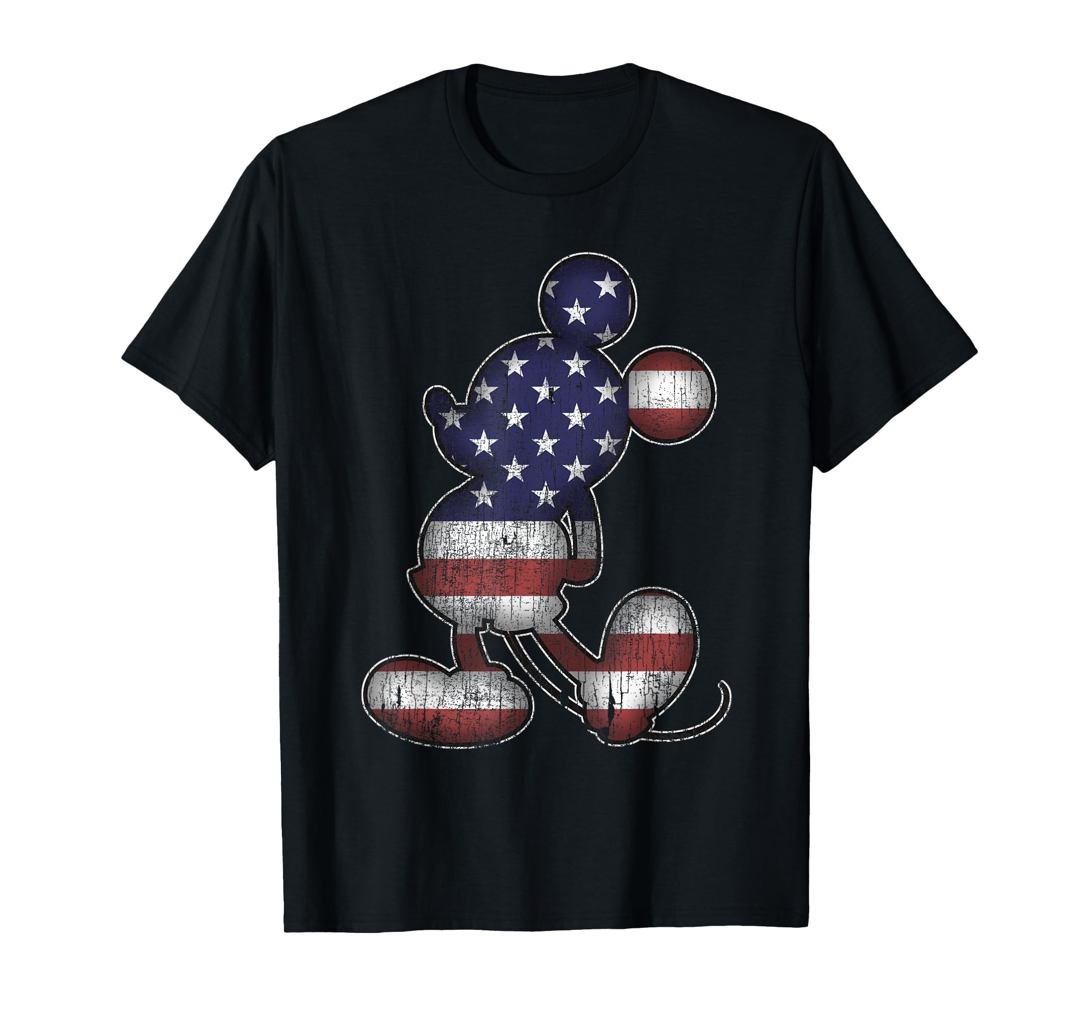 Americana 4th of July Mickey Mouse T-Shirt Small