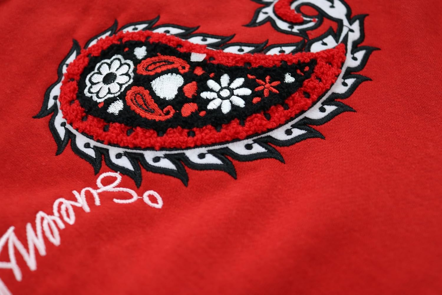 SCREENSHOT FLEECE HOODIE 3202 Mens Urban Streetwear Graffiti Embroidery Patch Fleece Pullover Hoodie Sweatshirt Top - Image 6