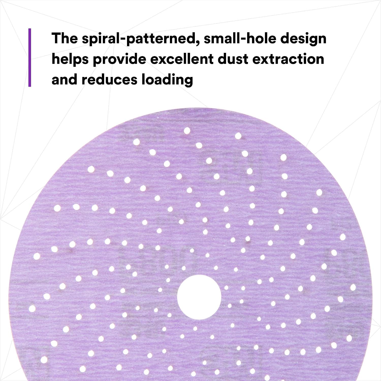3M Cubitron II Hookit Clean Sanding Abrasive Disc 31487, 6 in, 800+ Grade, Pack of 50 Discs, Virtually Dust-Free, High Performance, Long Lasting, Multi-Hole Pattern, for Automotive Sanding