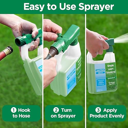 Miniatura 6 de Máximo verde y crecimiento alto en nitrógeno 28-0-0 NPK fertilizante líquido de calidad alimentaria para césped primavera y verano cualquier tipo de