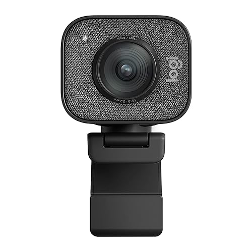 Logitech for Creators StreamCam Premium Webcam for Streaming and Content Creation, Full HD 1080p 60 fps, Glass Lens, Smart Auto-Focus, for PC/Mac – Graphite - Graphite