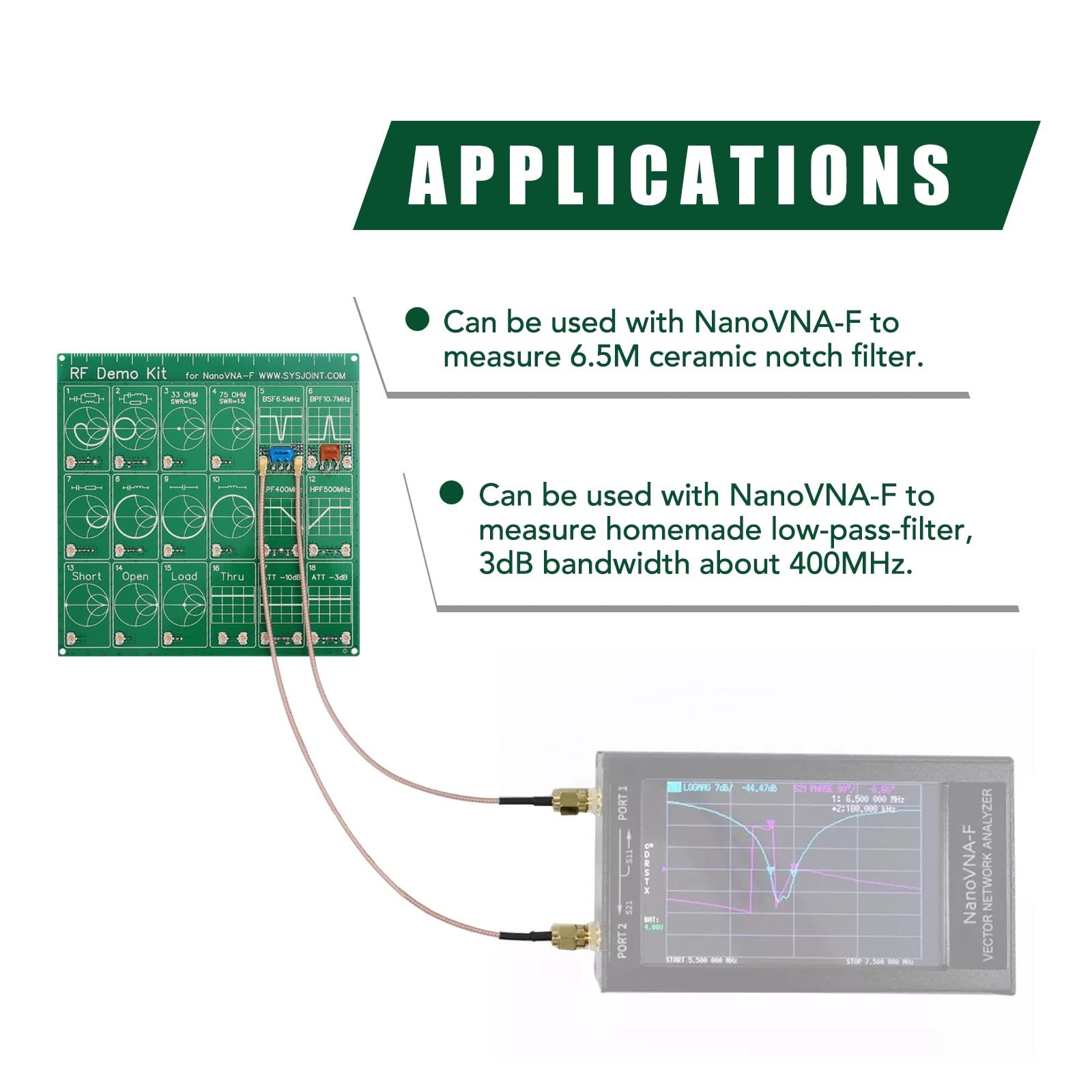 Amazon.co.jp: ベクトルネットワークアナライザー NanoVNA-F ベクトル