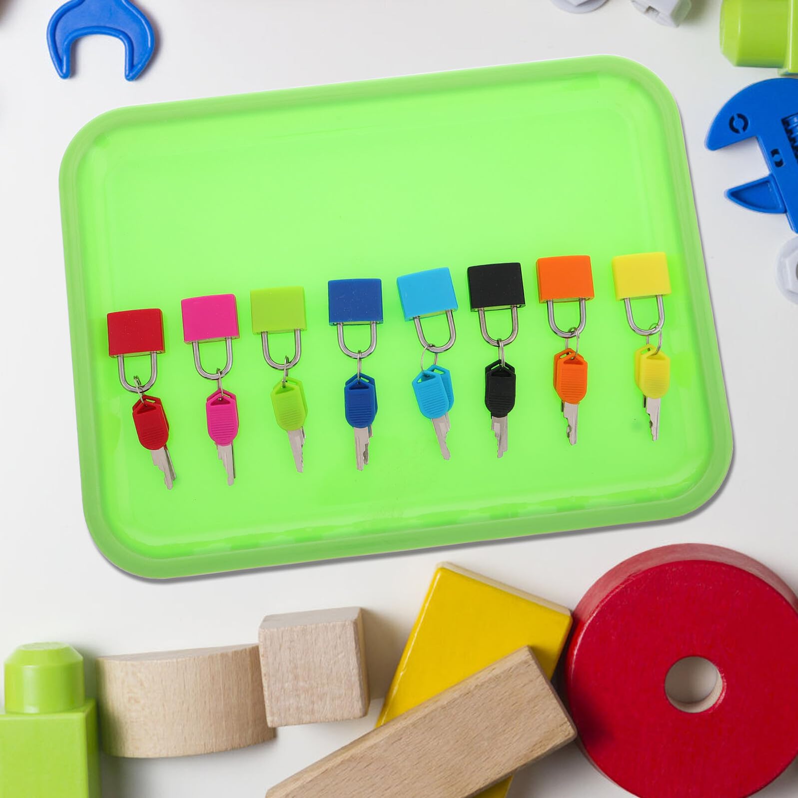 Hohopeti Juguete Montessori Cerradura y Llave, Juguetes Decoracion Colegio