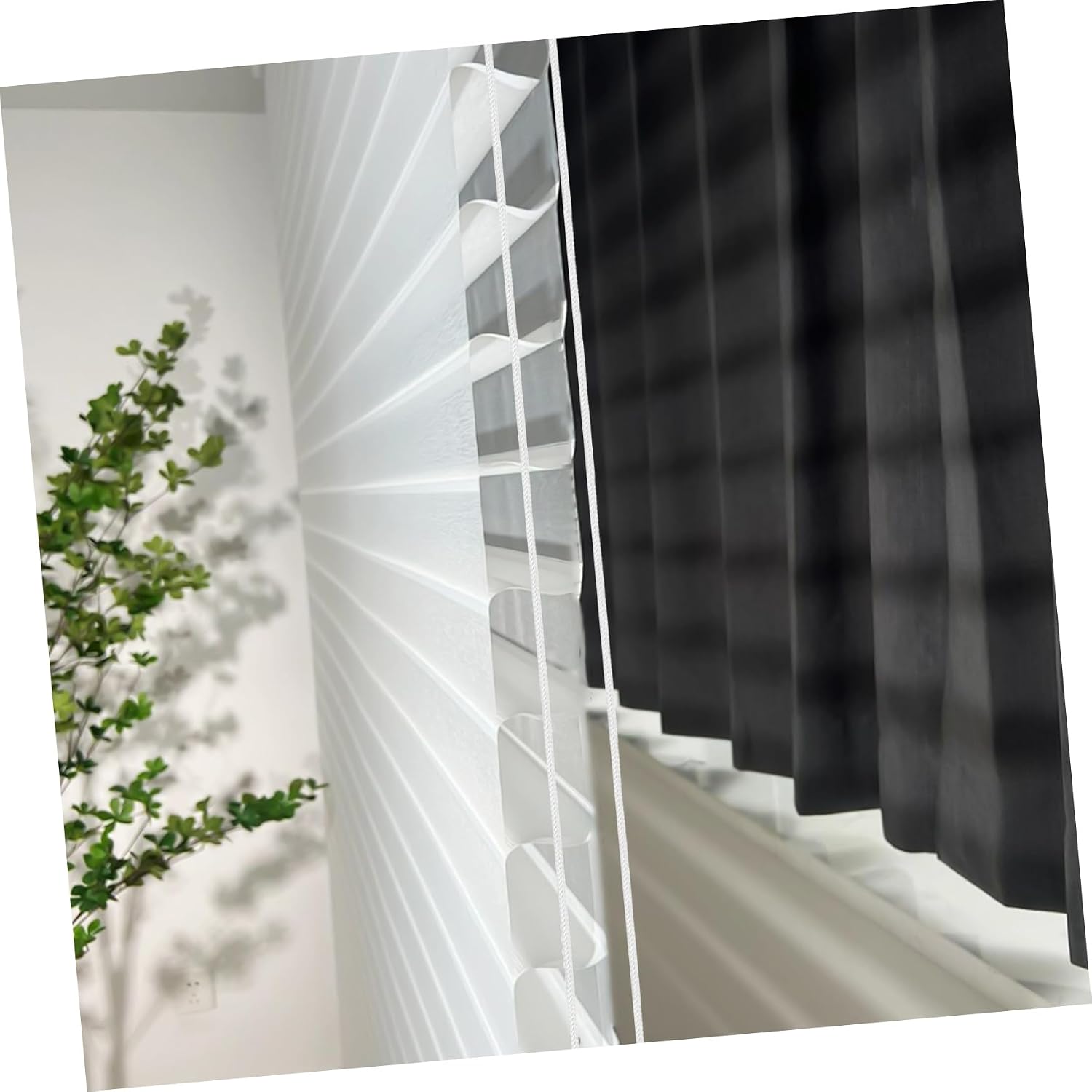 Pleated Shade Repair Kit White Plastic Cord Retainers for Rv Blinds