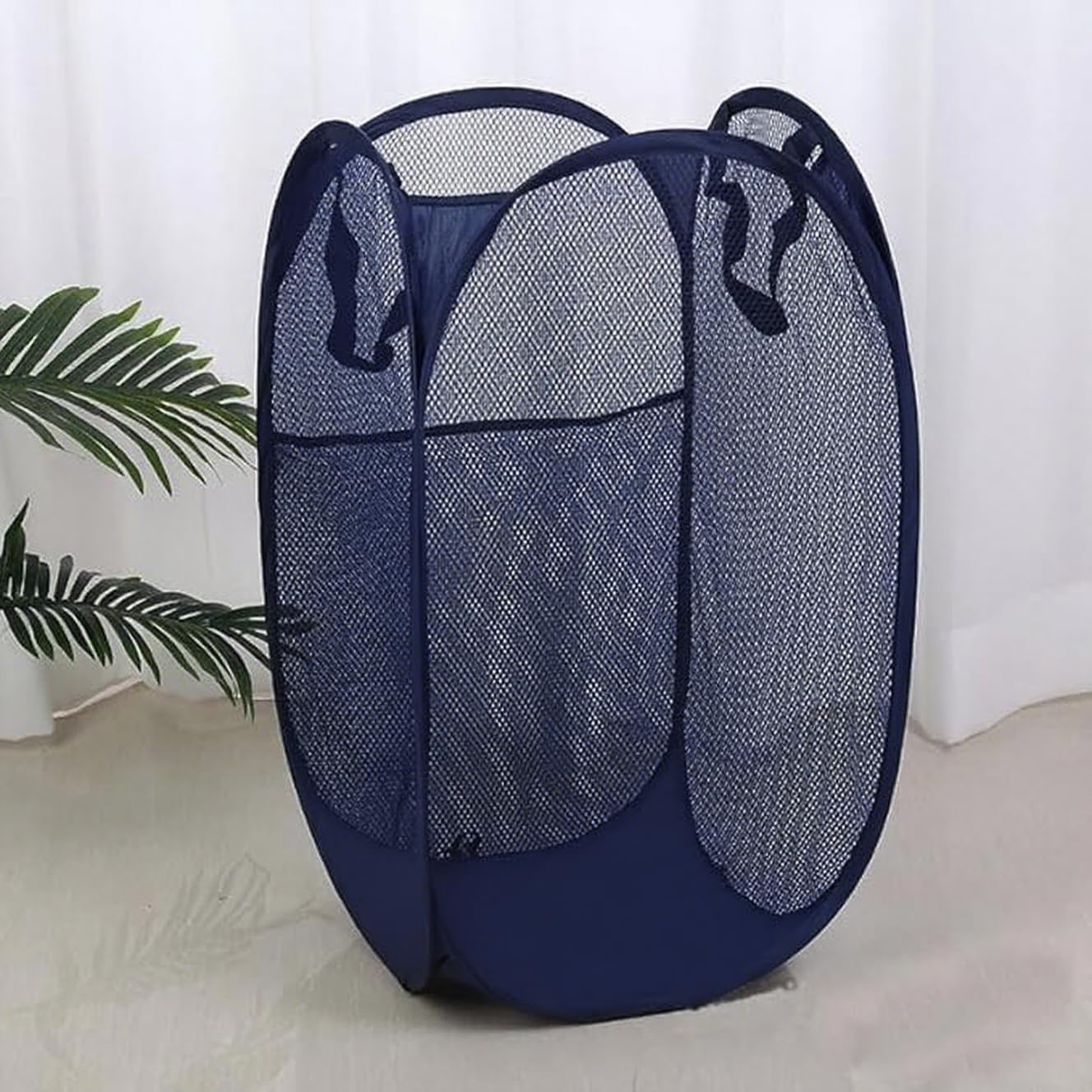 Pop-up Laundry Hamper, Mesh Laundry Hamper, Collapsible Pop-up Mesh Hamper, Travel Hamper, Multi-colour Available