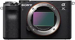 SONY 7578 Câmera Digital sem Espelho Alpha A7C, Somente Corpo, Preta