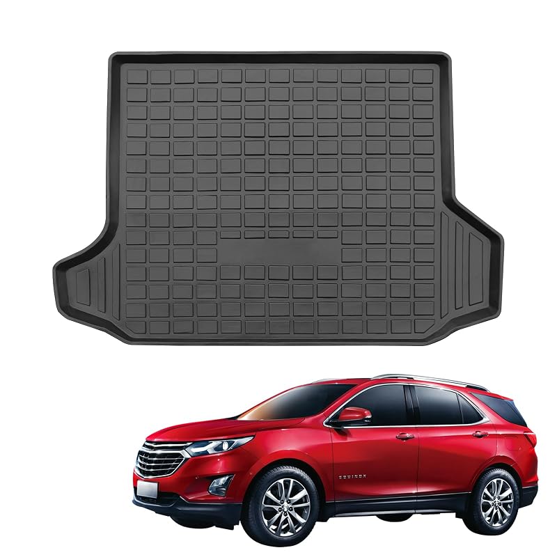 Tapete de Porta-Malas Yonugli em TPE para Chevy Equinox/GMC Terrain 2018–2024, Modelo Traseiro