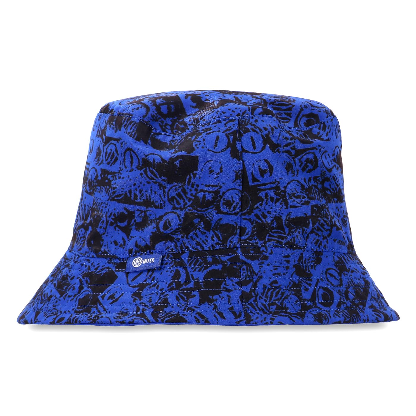 Inter Cappellino da Baseball, Collezione Bucket Hat, Design per Tifosi nerazzurri Accessorio Ufficiale e Resistente, Adatto per la Pioggia, Prodotto Ufficiale, Blu